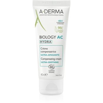 A-Derma Biology hydratačný a ukľudňujúci krém so 48hodinovým účinkom 40 ml