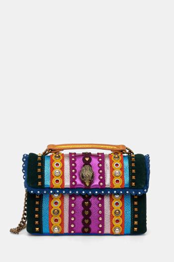 Kožená kabelka Kurt Geiger London KENSINGTON ružová farba, 4697099109
