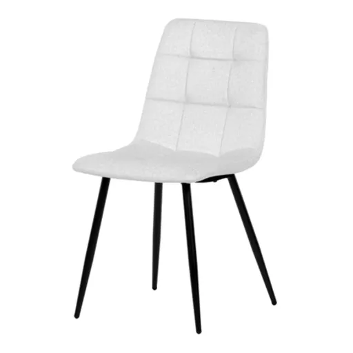 Jedálenská stolička Autronic 44x84 cm biela látka DCL-X7015 WT2