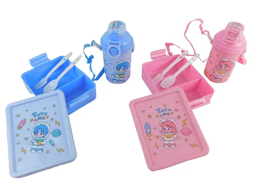 MAKRO - Box na desiatu s pohárom rôzne farby