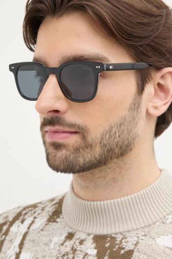 Slnečné okuliare Tommy Hilfiger pánske, čierna farba, TH 2126/S
