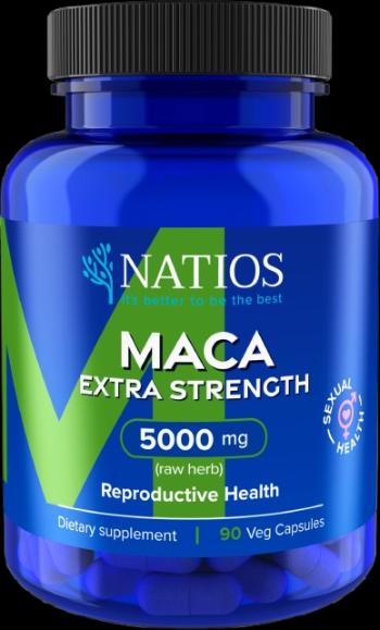 NATIOS Maca Extra Strength 5000 mg 90 kapslí