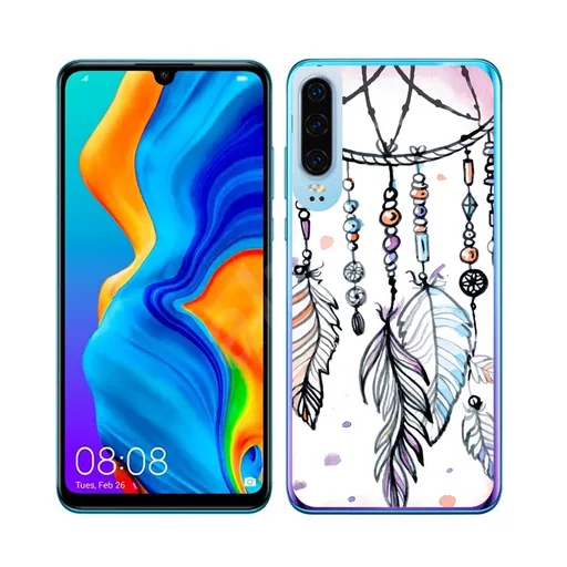 PROTEMIO MY ART Ochranný obal Huawei P30 LAPAČ SNOV (20)