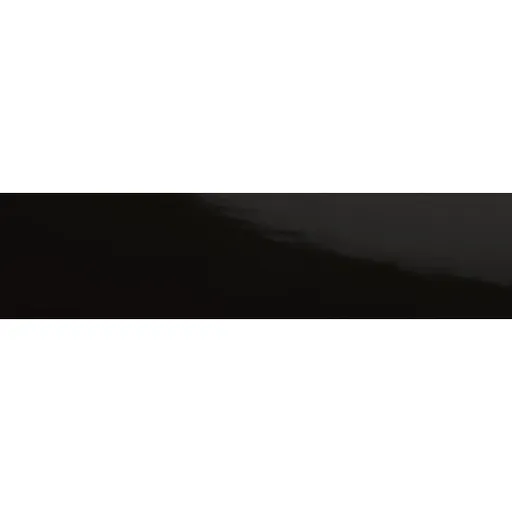 Obklad Ribesalbes Chic Colors negro 10x40 cm lesk CHICC0713