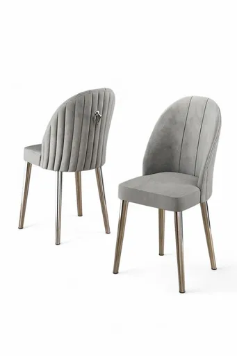 Súprava jedálenských stoličiek Mara Grey, 2 ks