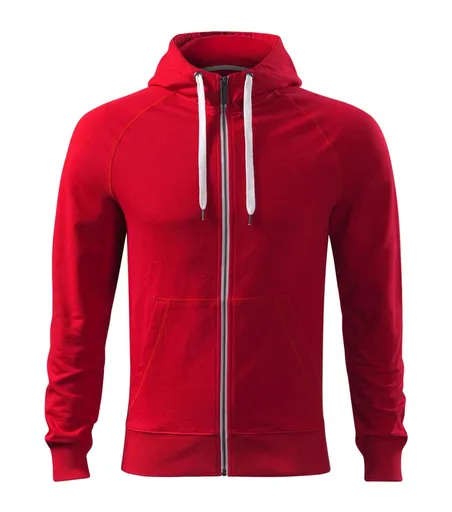 MALFINI Pánska mikina Voyage - Jasno červená | XL