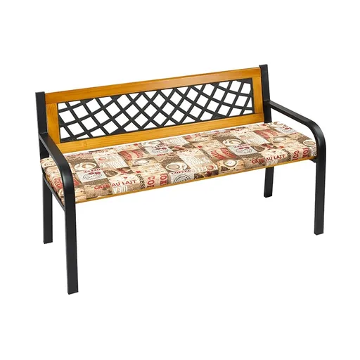 Bellatex Sedák na lavicu hladký Káva, 40 x 140 cm, 40 x 140 cm