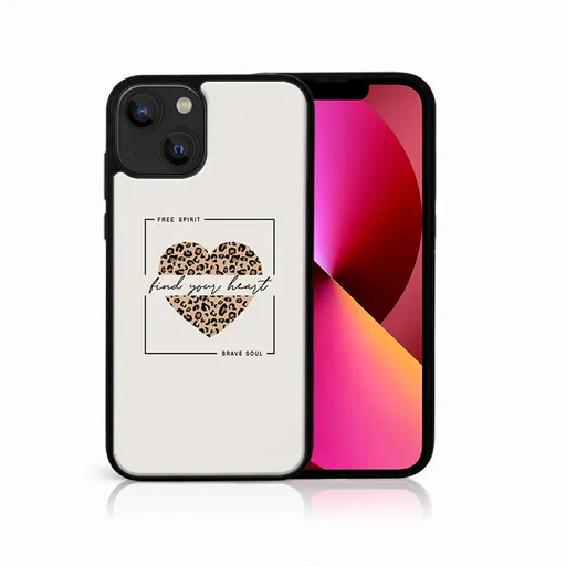 MY ART Silikónový kryt Apple iPhone 13 WILD HEART (241)