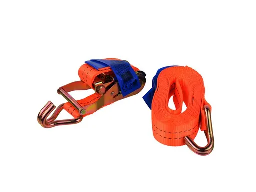 GEKO Popruh upínací s ERGO račnou a hákom, 4 m/2 t/40 mm