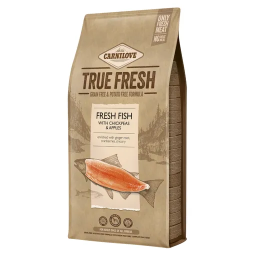 CARNILOVE Dog true fresh adult fish pre psov 1 ks, Hmotnosť balenia: 4 kg