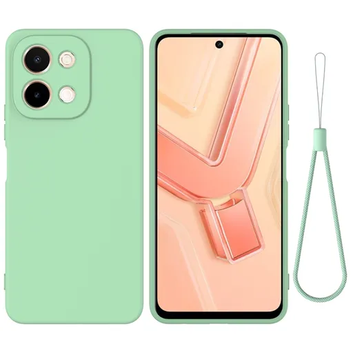 RUBBER Ochranný obal pre Vivo Y28 zelený