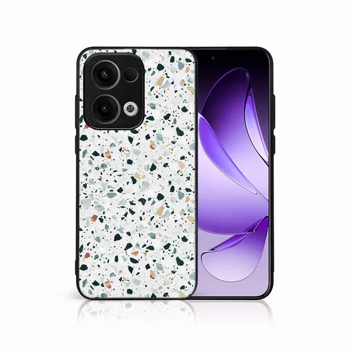 MY ART Ochranný kryt pre Oppo Reno13 5G GREY TERRAZZO (163)
