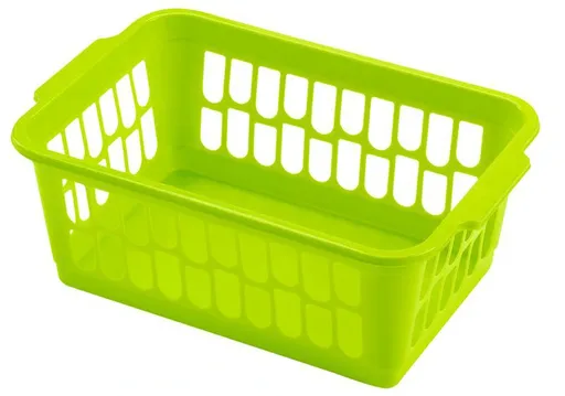 Plastový košík HEIDRUN 30x20x11cm MIX farieb