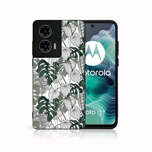 MY ART Ochranný kryt pre Motorola Moto G35 5G LEAF (175)