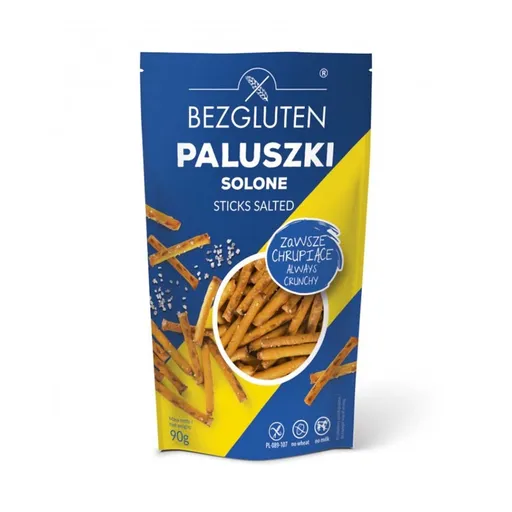 BEZGLUTEN Tyčinky so soľou bez lepku 90 g