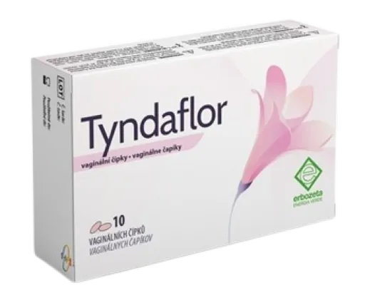 Tyndaflor vaginálne čapíky 10 x 2 g