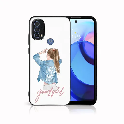 MY ART Ochranný obal Motorola Moto E30 / E40 GOOD GIRL (130)