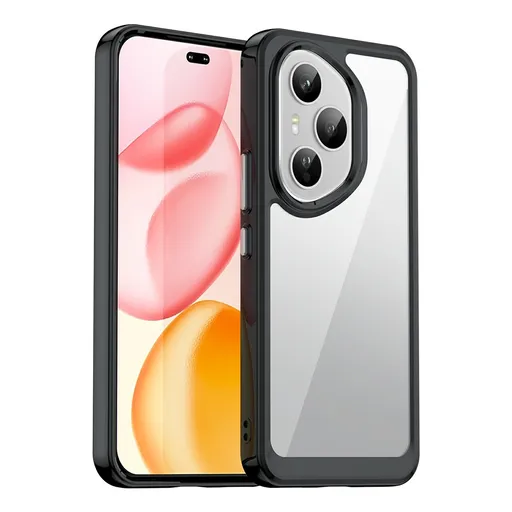 CRYSTAL Ochranný obal pre Honor 400 Pro 5G čierny