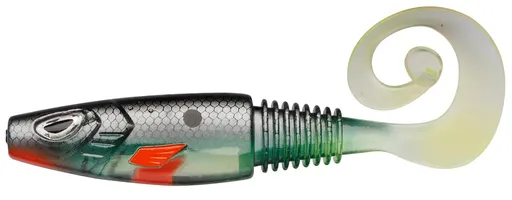 Berkley gumová nástraha sick curl blue shiner - 8 cm