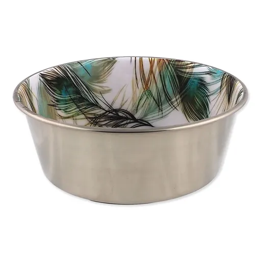 Miska Dog Fantasy nerez so vzorom vo vnútri 16cm, 1000ml