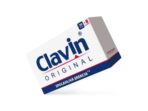 CLAVIN ORIGINAL na podporu erekcie 20+8 zadarmo (28cps)