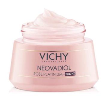 Vichy Cremă de noapte cu efect de iluminare și de regenerare pentru ten matur Neovadiol Rose Platinum (Replumping Night Care) 50 ml