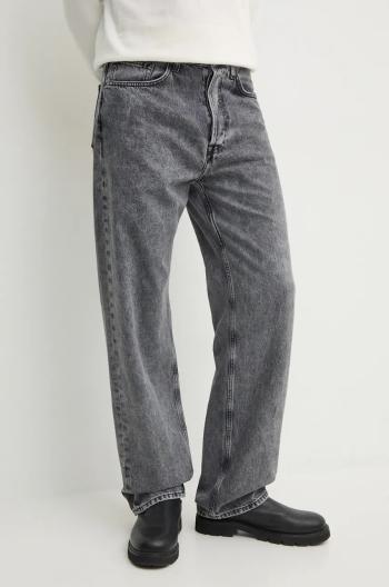 Rifle Pepe Jeans LOOSE STRAIGHT JEANS CARBON pánske, PM207972