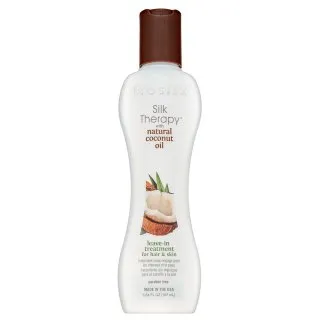 BioSilk Therapy with Natural Coconut Oil Leave-In Treatment bezoplachová starostlivosť na rozštiepené končeky vlasov 167 ml