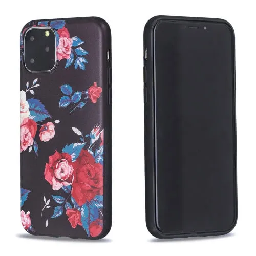 ART TPU ochranný kryt Apple iPhone 11 Pro Max RED FLOWER
