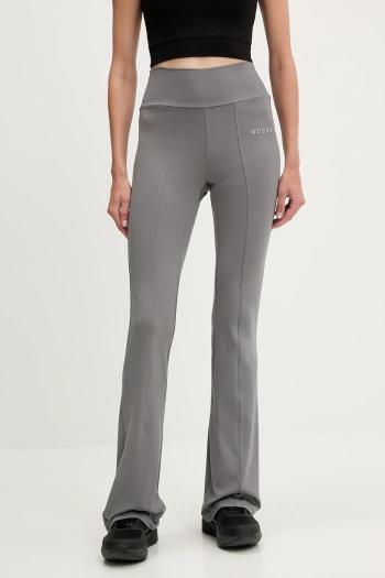 Tepláky Guess MARGOT šedá farba, jednofarebné, V5RB15 KCD02