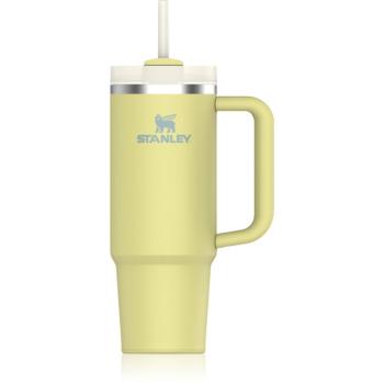 Stanley Quencher H2.O FlowState™ Tumbler tumbler z nehrdzavejúcej ocele s rúrkou Pomelo 890 ml