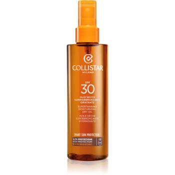 Collistar Smart Sun Protection Supertanning Moisturizing Dry Oil SPF 30 védő és száraz napozó olaj SPF 30 200 ml