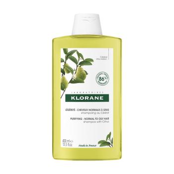 Klorane Šampón pre normálne až mastné vlasy Citrón (Purifying Shampoo) 400 ml