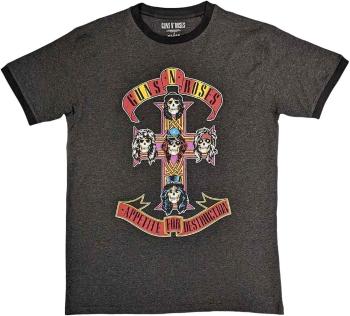 Guns N' Roses Tričko Appetite for Destruction Unisex Charcoal Grey XL