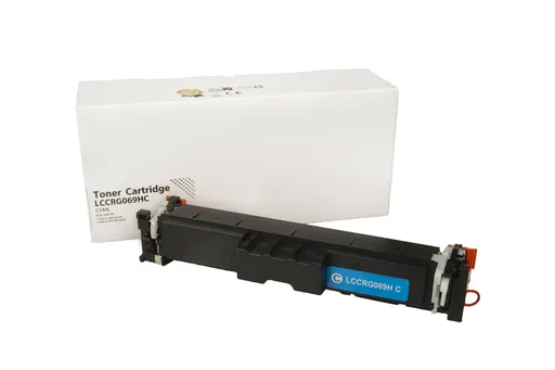 Kompatibilná tonerová náplň 5097C002, CRG069HC, OEM CHIP, 5500 listov pre tlačiarne Canon, azurová