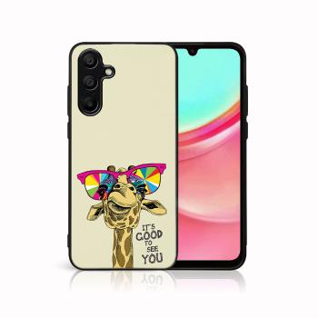 MY ART Ochranný kryt pre Samsung Galaxy A35 5G GIRAFFE (180)