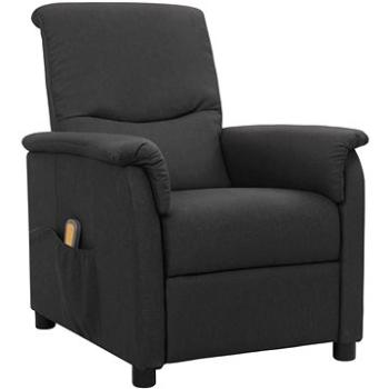 Shumee zdvíhacie polohovacie tmavo sivé textil, 3093282
