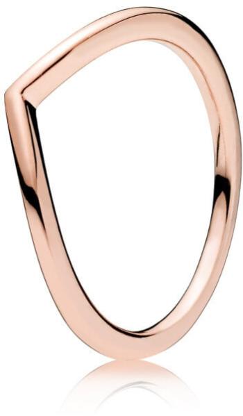 Pandora Minimalistický bronzový prsteň Timeless 186314 54 mm