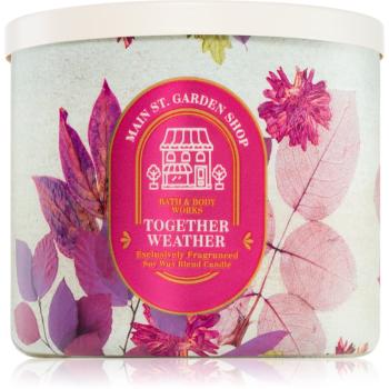 Bath & Body Works Together Weather vonná sviečka 411 g