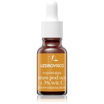 Uzdrovisco Eyebright Brightening Eye Serum rozjasňujúce očné sérum s vitamínom C 15 ml