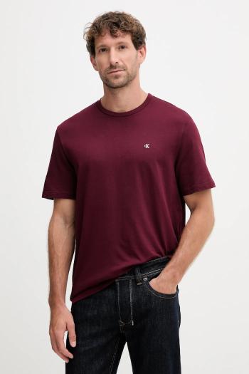 Bavlnené tričko Calvin Klein Jeans pánske, jednofarebné, LV040HM265