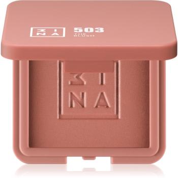 3INA The Blush kompaktná lícenka odtieň 503 - Nude Pink 7,5 g