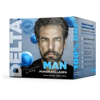 DELTA MEDICAL Man power collagen 8000 mg príchuť jahoda a citrón 240 g