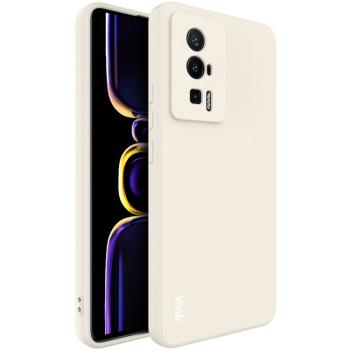 IMAK RUBBER Silikónový obal Xiaomi Poco F5 Pro biely