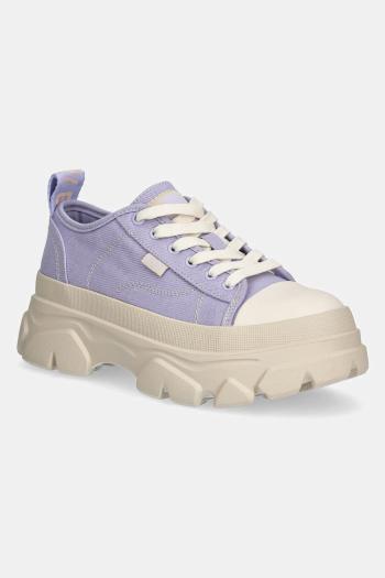 Tenisky Buffalo Cade Lace Up Lo dámske, fialová farba, 1636324-LAV