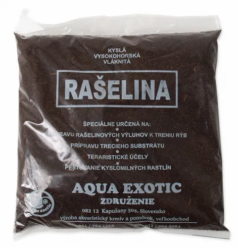 Aqua Exotic vláknitá rašelina 150g