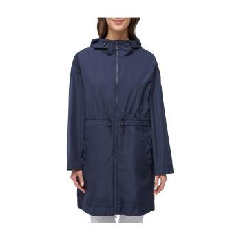 Geox  W BULMYA LONG PARKA  Bundy Windstopper Modrá