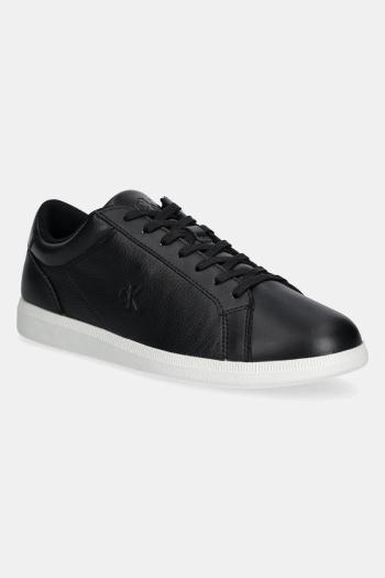 Tenisky Calvin Klein Jeans LOW PROFILE CUPSOLE CM pánske, čierna farba, YM0YM01190