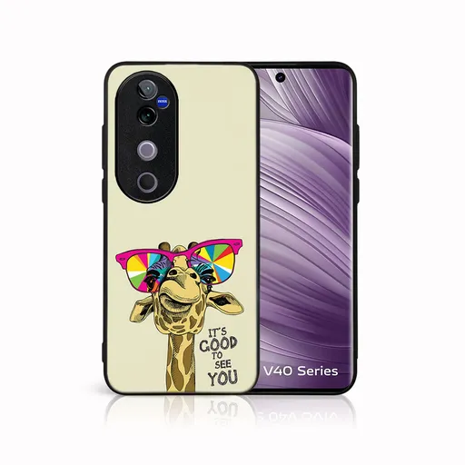 MY ART Ochranný kryt pre Vivo V40 5G GIRAFFE (180)