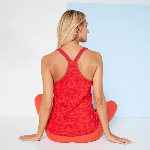 Top s rastlinnou potlačou